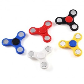 GYRO STRESS RELIEVER PRESSURE REDUCING TOY FOR OFFICE WORKER (BLACK)