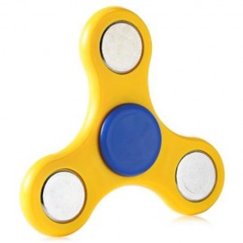 GYRO STRESS RELIEVER PRESSURE REDUCING TOY FOR OFFICE WORKER (YELLOW)