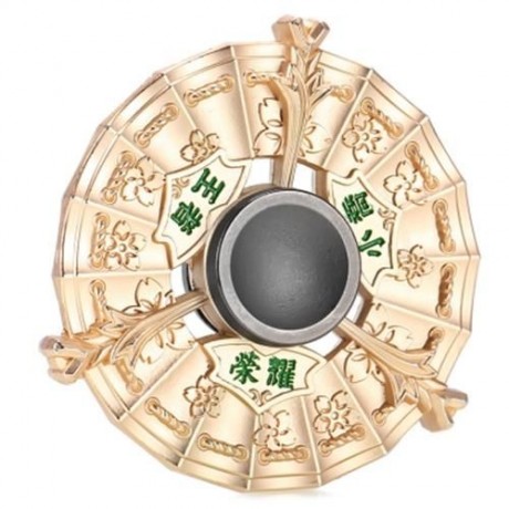 ZINC ALLOY WIND FIRE WHEEL GYRO WITH STAINLESS STEEL BALL BEARINGS STRESS RELIEVER FOR OFF