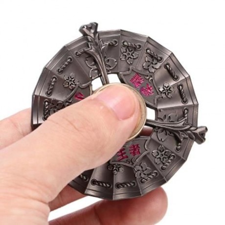 ZINC ALLOY WIND FIRE WHEEL GYRO WITH STAINLESS STEEL BALL BEARINGS STRESS RELIEVER FOR OFF