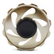STRESS RELIEF FIDDLE TOY WHEEL FINGER SPINNER (GOLDEN)