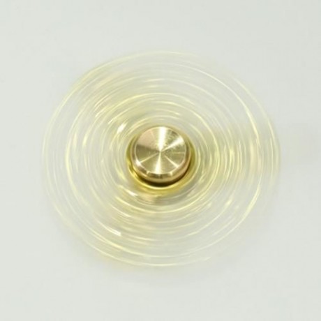 STRESS RELIEF TOY THREE-BLADE FIDGET HAND SPINNER (GOLDEN)