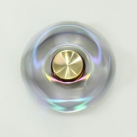 COLORFUL HOLLOW OUT FIDGET METAL FINGER SPINNER (COLORFUL)