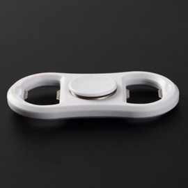 FIDDLE TOY FIDGET SPINNER WITH BOTTLE OPENER (WHITE)