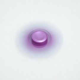 TRILATERAL ZINC ALLOY HAND SPINNING FINGER TOY (PINKISH PURPLE)