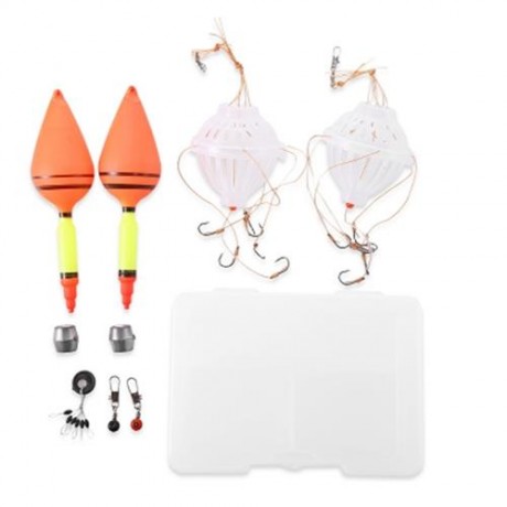 LEO OUTDOOR FISHING SPINNING ROD REEL TACKLE TOOL KIT (MULTI)