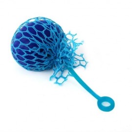 PECULIAR STRESS RELIEF GRAPE VENT BALL SQUEEZING TOY (BLUE)