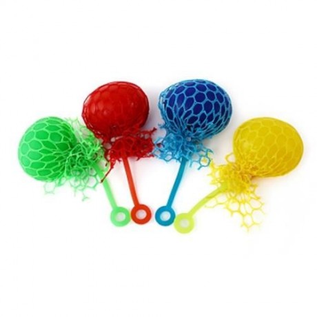 PECULIAR STRESS RELIEF GRAPE VENT BALL SQUEEZING TOY (BLUE)