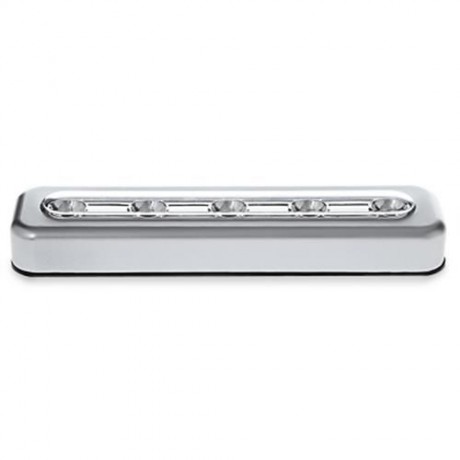HOUSEHOLD PORTABLE LED TOUCH-SENSITIVE READING LAMP (SILVER)