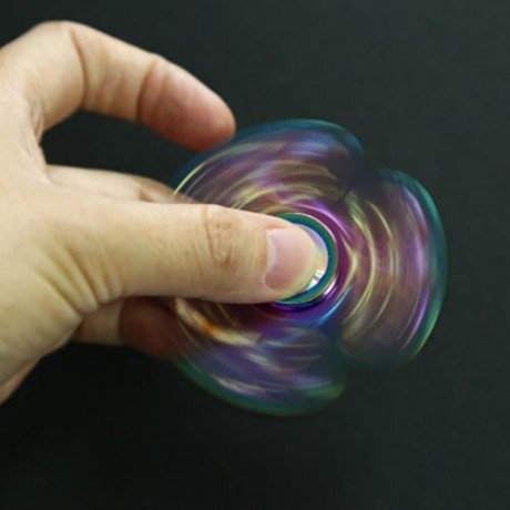 KELIMA GYRO PRESSURE REDUCING TOY STRESS RELIEVER FOR OFFICE WORKER (COLORFUL)