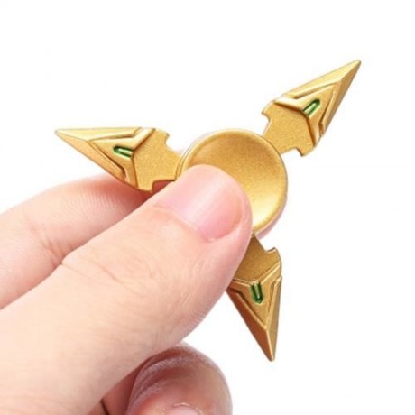 SHARP TRIANGULAR FIDGET SPINNER ZINC ALLOY MATERIAL   STAINLESS STEEL BEARING FUNNY STRESS