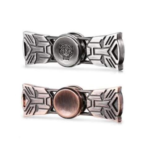 ENGRAVED EDC ZINC ALLOY FIDGET SPINNER FUNNY STRESS RELIEVER RELAXATION GIFT (ROSE GOLD)