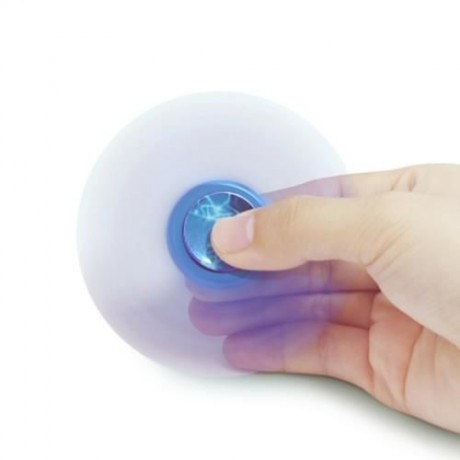 LIGHTNING PRINT FINGER GYRO STRESS RELIEF TOY FIDGET SPINNER (BLUE)