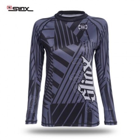 SLINX UNISEX 1.5MM ANTI-UV PULLOVER SHIRT ELASTIC WETSUIT (BLACK)