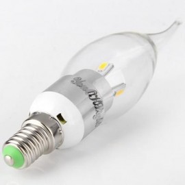 YOUOKLIGHT 240LM E14 3W 6 SMD 5730 LEDS 3000K PULL TAILED CANDLE LAMP (WARM WHITE)