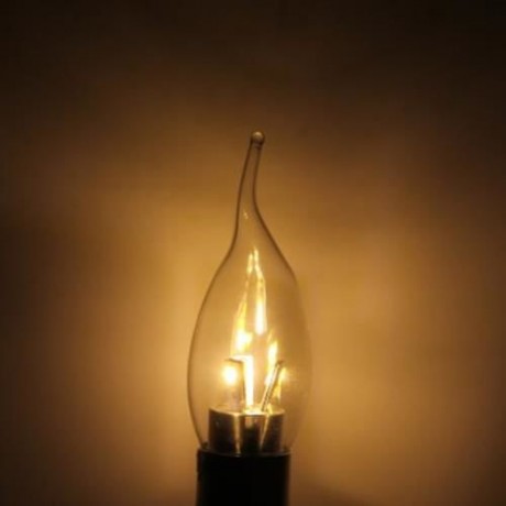 YOUOKLIGHT 240LM E14 3W 6 SMD 5730 LEDS 3000K PULL TAILED CANDLE LAMP (WARM WHITE)