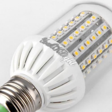 YOUOKLIGHT 500LM E27 5.5W SMD 3528 90 LEDS 3500K LIGHTS ENERGY SAVING CORN BULB (WARM WHIT