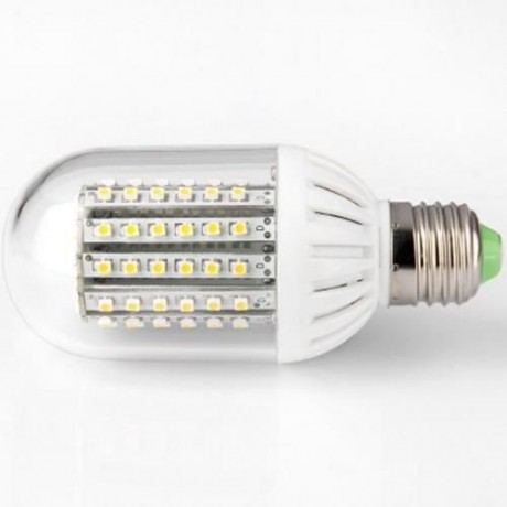 YOUOKLIGHT 520LM E27 5.5W SMD 3528 90 LEDS 6500K 8 -16V ENERGY SAVING CORN BULB (WARM WHIT
