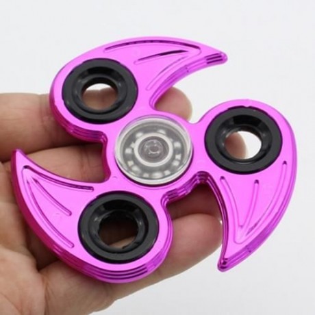 CARTOON HOT WHEEL STRESS RELIEF FINGER GYRO FIDGET SPINNER (PLUM)