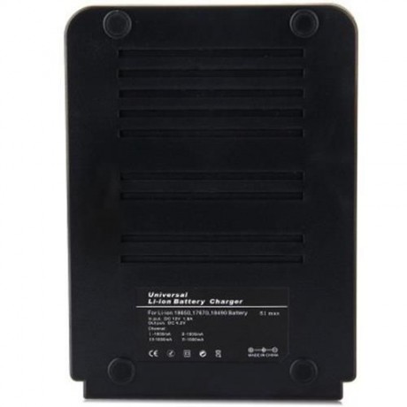 SOSHINE S1MAX - V3 LED INDICATOR LIGHT 4-SLOT 18650 17650 BATTERY CHARGER - 100 - 240V (BL