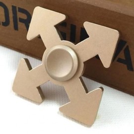 HAND PLAYTHING ARROWS SHAPED EDC FIDGET SPINNER (GOLDEN)