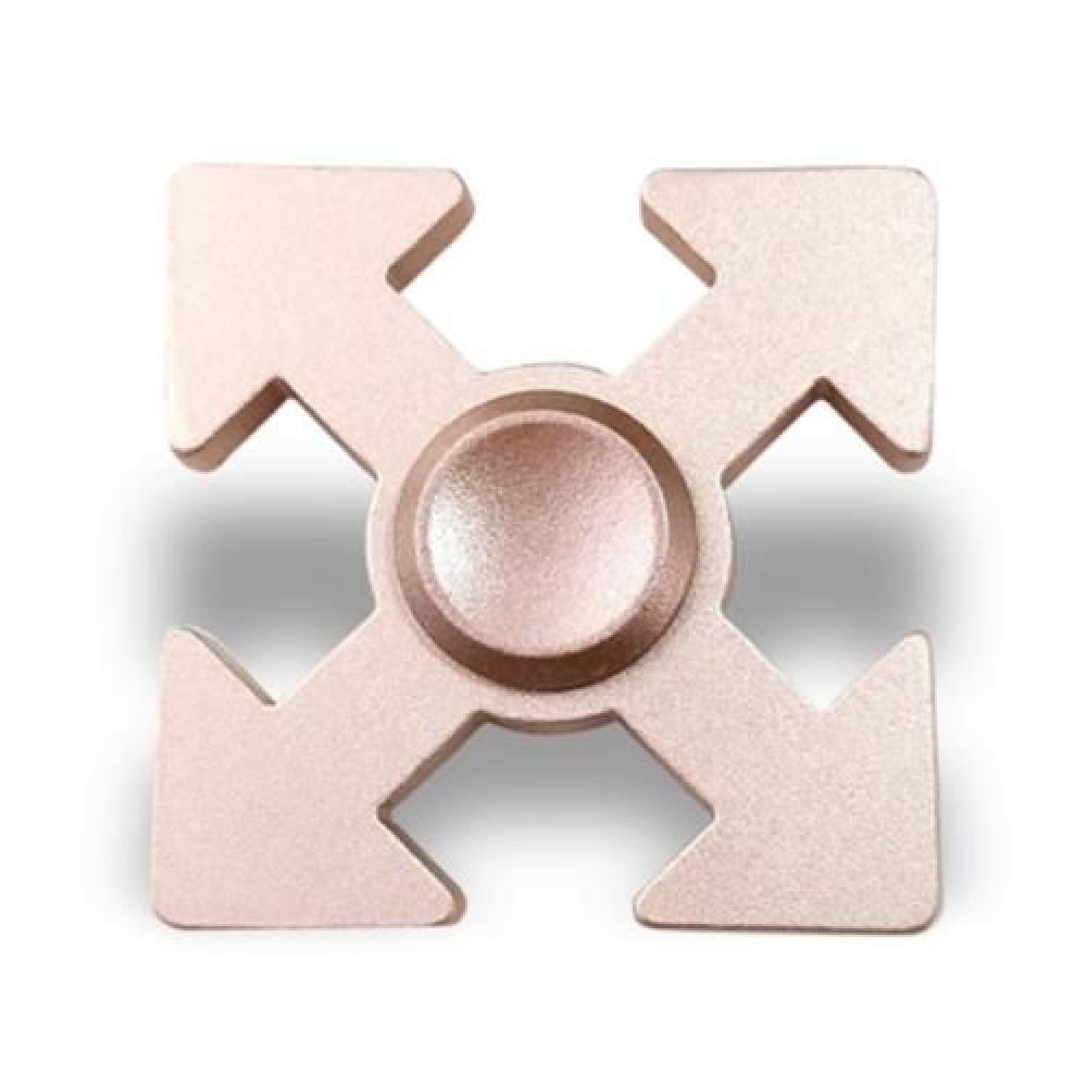 HAND PLAYTHING ARROWS SHAPED EDC FIDGET SPINNER (ROSE GOLD)