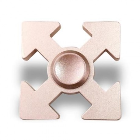 HAND PLAYTHING ARROWS SHAPED EDC FIDGET SPINNER (ROSE GOLD)