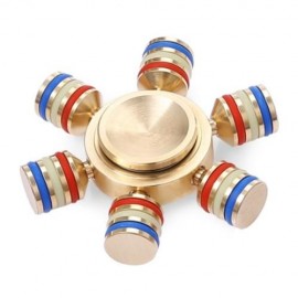 ALLOY FIDGET SPINNER FUNNY STRESS RELIEVER RELAXATION GIFT (GOLDEN)