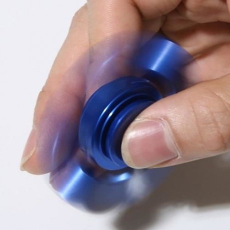 STRESS RELIEF TOY RUDDER FIDGET METAL SPINNER (ROYAL)