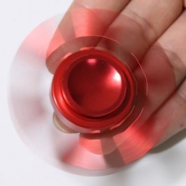 STRESS RELIEF TOY RUDDER FIDGET METAL SPINNER (RED)