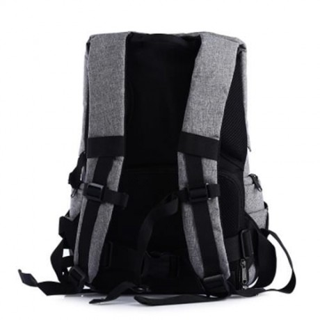 PROWELL DC21439 DSLR CAMERA FLAX PHOTOGRAPHY BAG BACKPACK (RED)