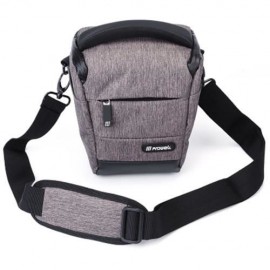 PROWELL DC22009B DSLR CAMERA WATERPROOF PHOTOGRAPHY HANDBAG SHOULDER BAG (BROWN)