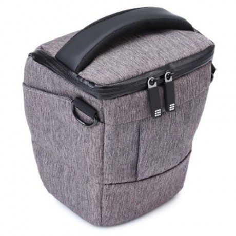 PROWELL DC22009B DSLR CAMERA WATERPROOF PHOTOGRAPHY HANDBAG SHOULDER BAG (BROWN)