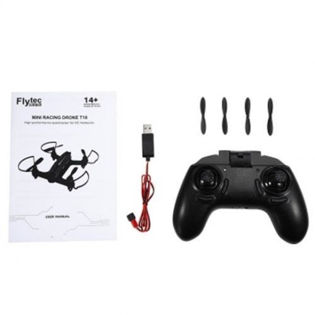 FLYTEC T18 RC QUADCOPTER AIRCRAFT 2.4G 4CH WIFI FPV HD CAMERA (RED)