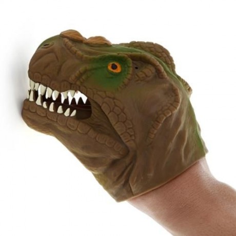 FUNNY DINOSAUR MODEL HAND PUPPET INTERACTIVE TOY (COLORMIX)