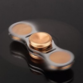 STRESS RELIEF FOCUS TOY EDC FINGER FIDGET SPINNER (GOLDEN)