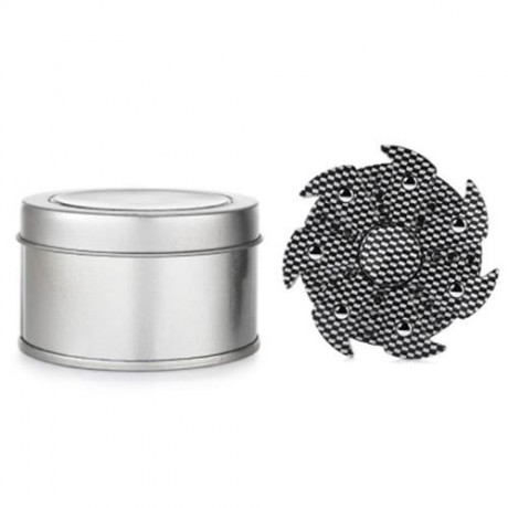 WHEEL GEAR SHAPED WOODEN FINGER FIDGET SPINNER (BLACK WHITE)