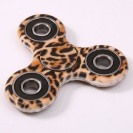 CAMOUFLAGE PRINT STRESS RELIEF FOCUS TOY FIDGET SPINNER (LEOPARD)