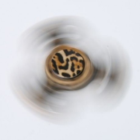CAMOUFLAGE PRINT STRESS RELIEF FOCUS TOY FIDGET SPINNER (LEOPARD)
