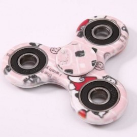 CAMOUFLAGE PRINT STRESS RELIEF FOCUS TOY FIDGET SPINNER (PINK)