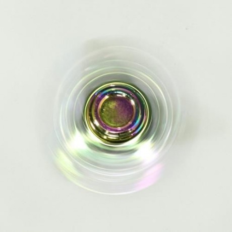 TRIANGLE EDC METAL FIDGET TOY HAND SPINNER (COLORFUL)