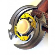 YUAN FANG DOUBLE SICKLE FINGER GYRO FIDGET SPINNER (YELLOW)