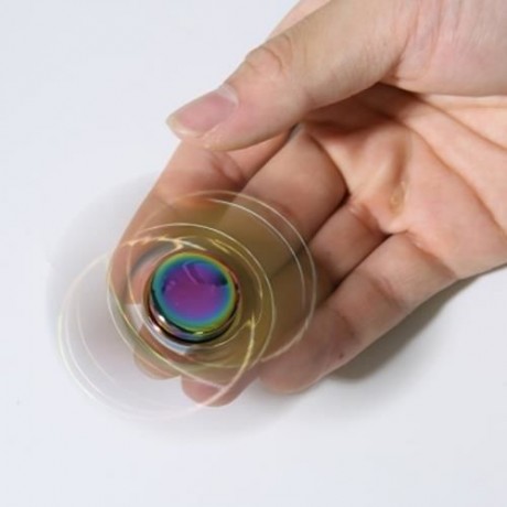 FINGER PLAYTHING ZINC ALLOY FIDGET SPINNER (COLORFUL)