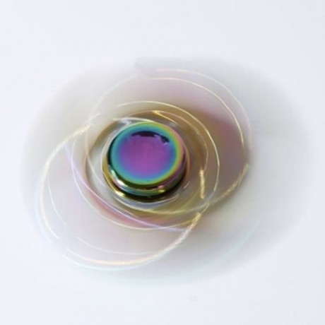 FINGER PLAYTHING ZINC ALLOY FIDGET SPINNER (COLORFUL)