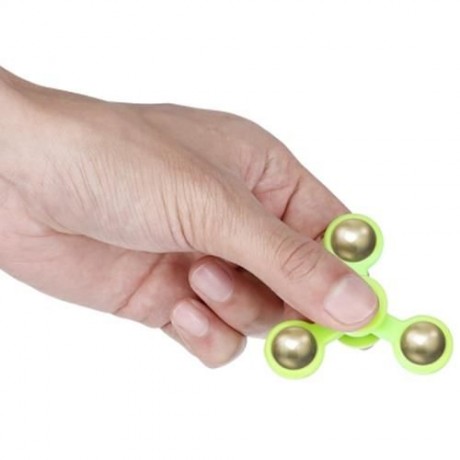 THREE-LEAF ABS FIDGET SPINNER WITH STEEL BALL COUNTERWEIGHT ADHD STRESS RELIEF PRODUCT FID