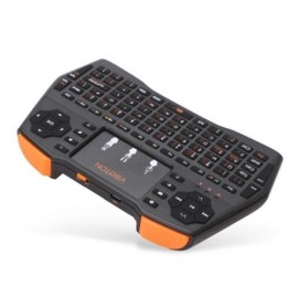 VIBOTON I8 PLUS HANDHELD WIRELESS KEYBOARD WITH TOUCH PAD (BLACK)