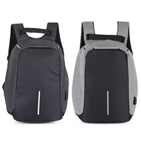 GUAPABIEN MULTIFUNCTION TRAVEL USB PORT BACKPACK FOR MEN (BLACK)