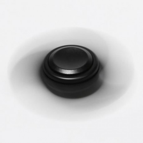 FIDDLE TOY WINDMILL FINGER GYRO FIDGET SPINNER (BLACK)