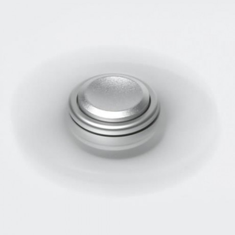 FIDDLE TOY WINDMILL FINGER GYRO FIDGET SPINNER (SILVER)