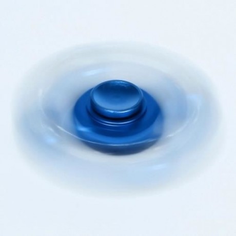HIGH SPEED FOCUS TOY ALLOY EDC FIDGET SPINNER (BLUE)